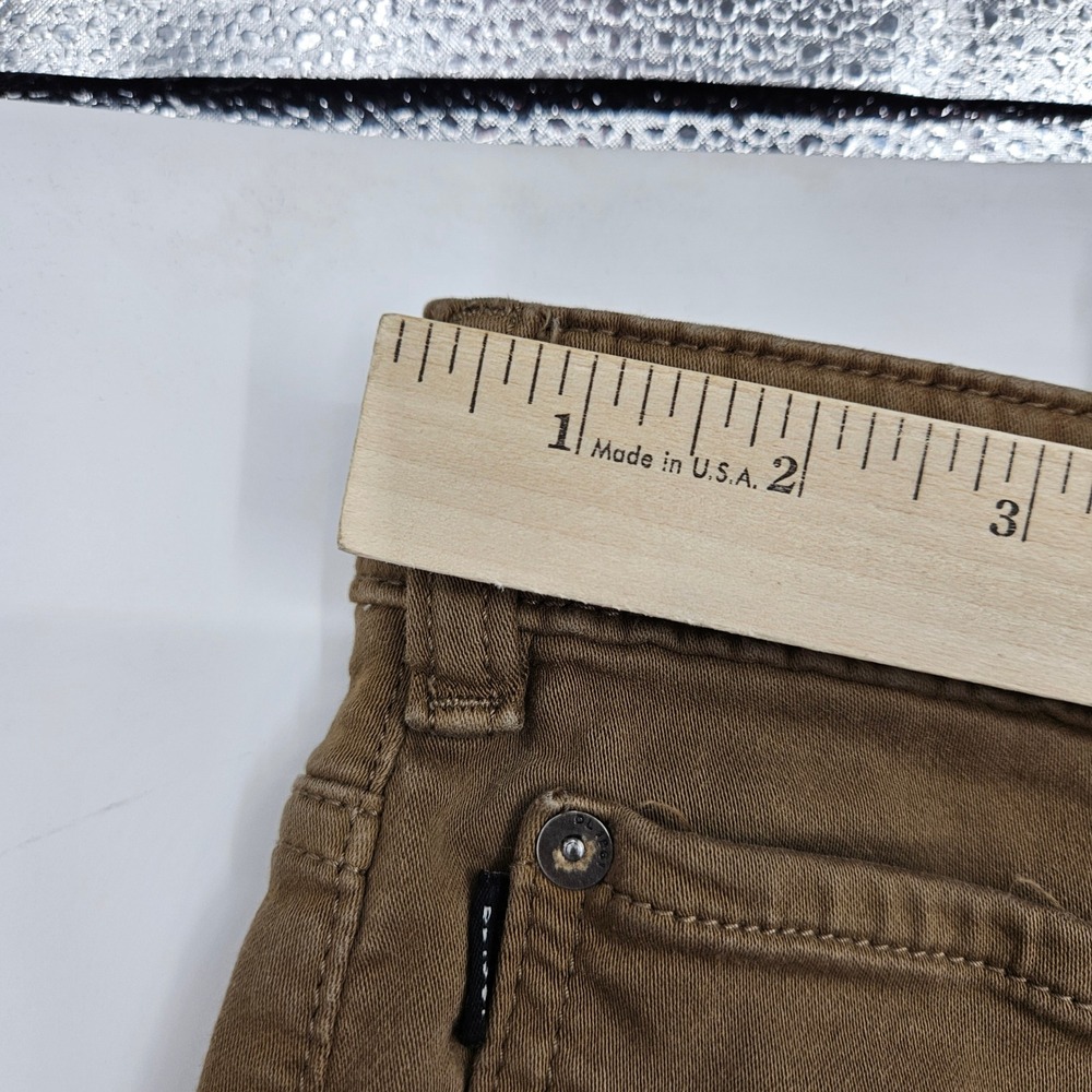 DL1961 Jeans Mens 40x32 Russell Slim Straight Fit Pants Stretch Droit Tan Khakis - Picture 7 of 13